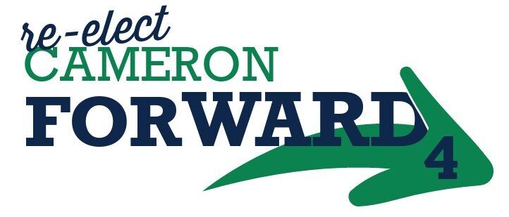 Logo for Re-Elect Shaun Cameron, Councillor, Ward 4